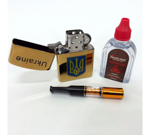 Зажигалка бензиновая счастливая 4930, Оригинальная зажигалка в подарок подарочная сувенирная KF-76