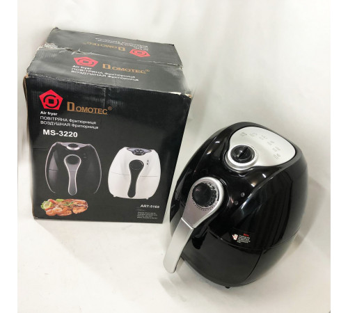 Аэрогриль мультипечь для приготовления без масла Domotec MS-3220 1300Вт 4.5л, Настольная фритюрница NS-65