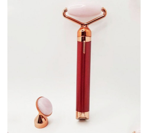 Масажер ролик електричний Facial Roller Massager. Колір: червоний EB-98 за 259 грн