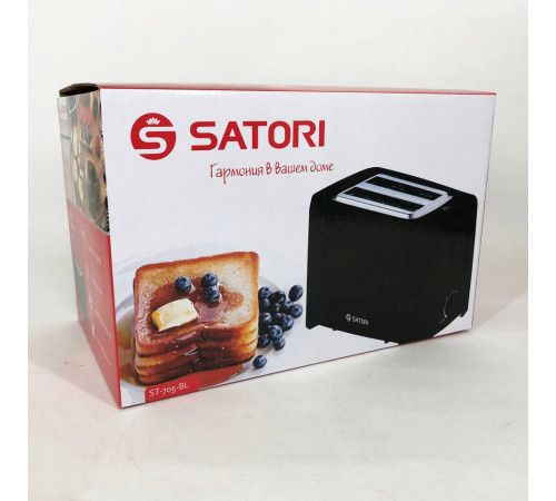 Тостеры для дома Satori ST-705-BL, Тостер хорошего качевства, Тостер электрический на 2 гренки NT-91
