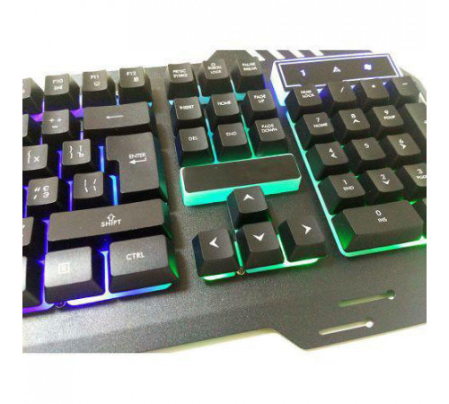 Клавиатура UKC KEYBOARD GK KW-900/4400 проводная с подсветкой мембранная MB-71