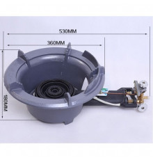 Горелка газовая LPGBurn ZY10L-04 30 кВт ( С ПЬЕЗОРОЗЖИГОМ )