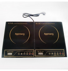 Плита індукційна на 2 конфорки Rainberg RB-817
