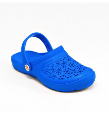 Кроксы резиновые силиконовые голубой "Like Crocs" Gipanis