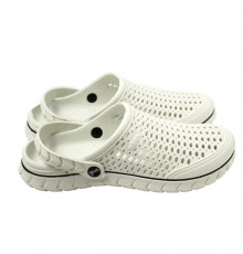 Сабо жіноче Медичне взуття крокси "Like Crocs" Білий недорогі