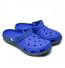 Крокси гумові силіконові блакитні "Like Crocs" 40