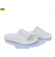 Білі жіночі шльопанці ТМ пінка ЕВА 37
