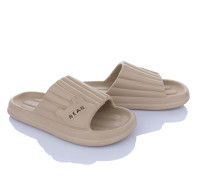 Жіночі шльопанці капучіно бежевий пінка Ведмедик