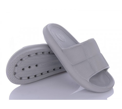 Жіночі шльопанці пінка foam сірий