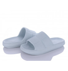Жіночі шльопанці пінка foam блакитний