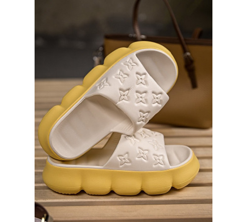 Тапочки Flowers yellow ПП7792 за 329 грн