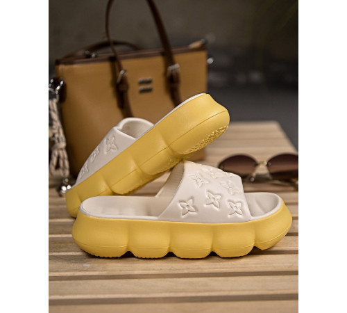 Тапочки Flowers yellow ПП7792 за 329 грн