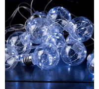 Холодный белый Гирлянда RD-9008 лампа Эдисона 75 LED 3,2 м Микс RGB