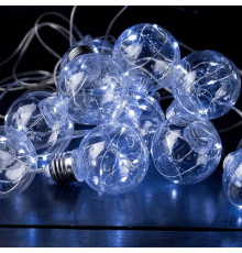 Холодний білий Гірлянда RD-9008 лампа Едісона 75 LED 3,2 м Мікс RGB