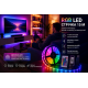 Гнучка світлодіодна стрічка RGB USB 15м / Стрічка на USB на монітор, меблі + пульт / LED стрічка від павербанку за 438 грн