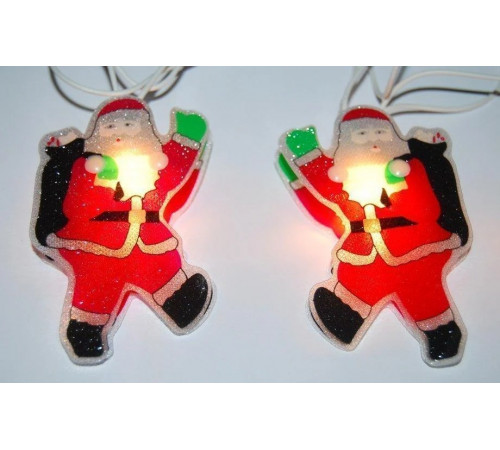 Гирлянда светодиодная "Дед мороз" 2м, 20 LED, USB