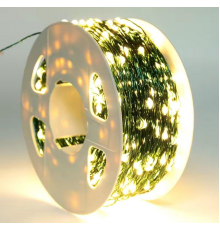 Гирлянда Роса LED на зеленом проводе USB 100*1000 AND 5348