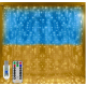 Патриотическая гирлянда штора Флаг Украины 3*3 м 160 LED классическая IP44