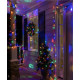 Світлодіодна Гірлянда нитка 401 led RGB різнокольорова (чорний провід) за 319 грн