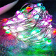 Новогодняя умная светодиодная гирлянда Encora Xmas Lights, 100LED, 10М с управлением через Bluetooth