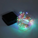 Уличная гирлянда с солнечной панелью / Светодиодные гирлянды с RGB подсветкой 10м 100LED (SFK-15)