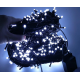 Светодиодная Гирлянда нить 201 led RGB разноцветная (черный провод)