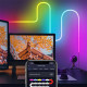 Умная гибкая LED Neon RGB лента-шланг 2 метров от USB управление режимами с телефона,Bluetooth приложение,пульт