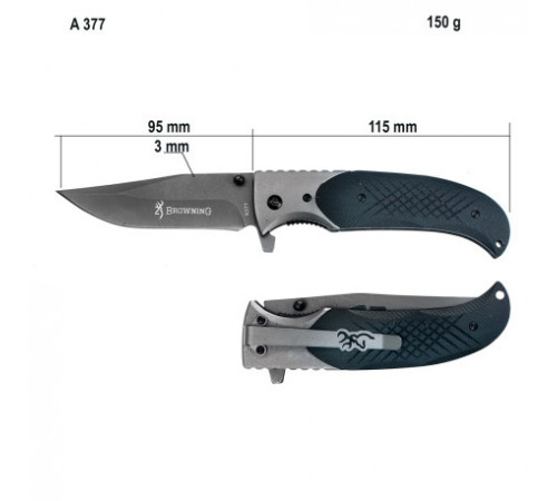 Нож складной Browning A 377. a330 за 360 грн
