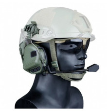 Наушники тактические на шлем Communication Headset V | Активные наушники на рейку шлема. a98