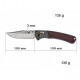 Складной нож Benchmade Mini Crooked River. (АТ50).a3128 за 1140 грн