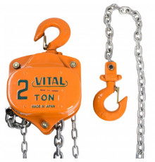 Таль цепная VITAL | Ручная лебедка 2 тонны.at2t