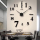 Великий настінний годинник Horloge 3D DIY кварц 27/37/47 55 см. Світяться вночі за 386 грн