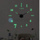 Великий настінний годинник Horloge 3D DIY кварц 27/37/47 55 см. Світяться вночі за 386 грн