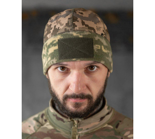 Шапка софтшел пиксель ТР6284