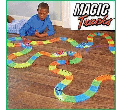 Меджик Трек на 220 деталей Світиться Magic Tracks за 370 грн