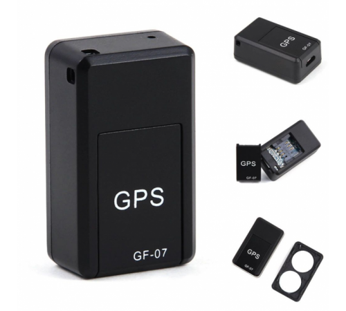 Міні GSM GPS трекер GF-07 з мікрофоном та вбудованими магнітами для кріплення, GPS трекер, Gps трекер , Gps трекер
