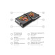 Гриль контактний 3000Вт BBQ BITEK BT-2687/ 6687 (6) за 3465 грн