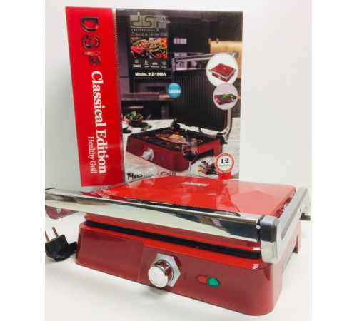 Электрический гриль DSP KB-1049 RED (4 шт/ящ) за 4059 грн