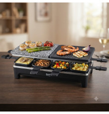 Приготування на грилі Cheese Grill Machine R.5425 RAF / Електрогриль відкритий з антипригарним покриттям Електричний гриль 1500 Вт