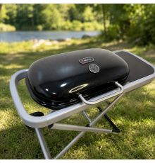 Газовий гриль Weber Traveler 100 х 45 х 80 см / Портативний газовий гриль / Барбекю для природи