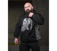 Теплая худи ghetto viking НП4856