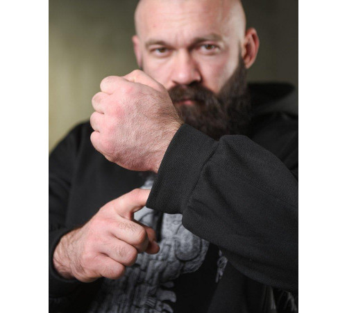 Теплая худи ghetto viking НП4856