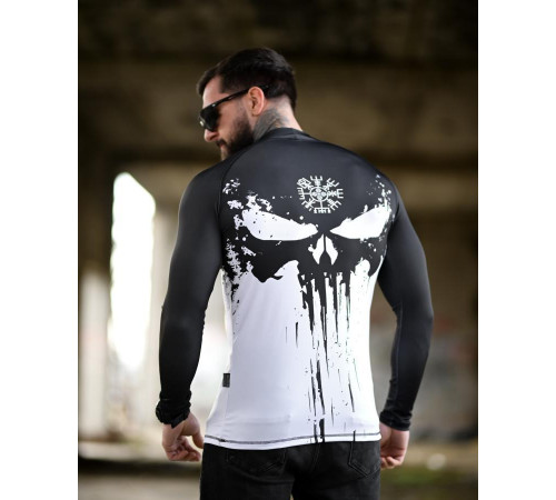 Рашгард Punisher white ТР6491