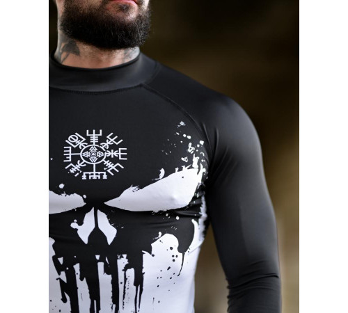 Рашгард Punisher white ТР6491