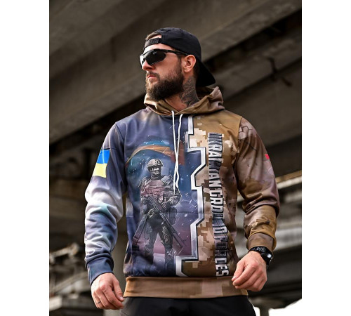 Милитари худи SAINT Ground force mtk ПП8126