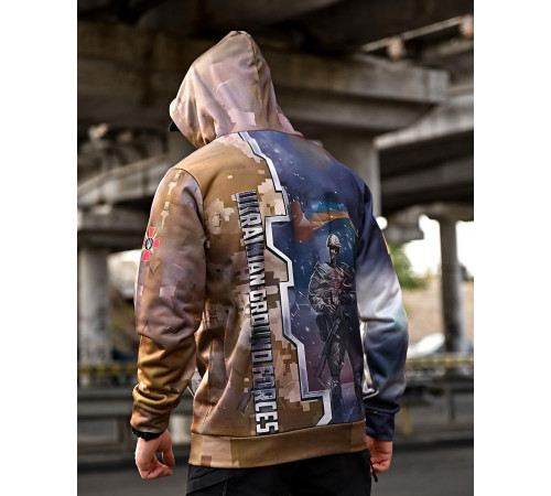 Милитари худи SAINT Ground force mtk ПП8126