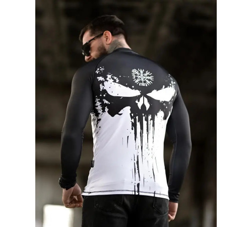 Рашгард Punisher white ТР6491