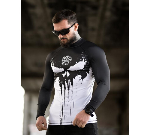 Рашгард Punisher white ТР6491