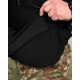 Милитари худи CROP black ТР6750