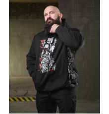 Теплая худи ghetto warrior НП4873